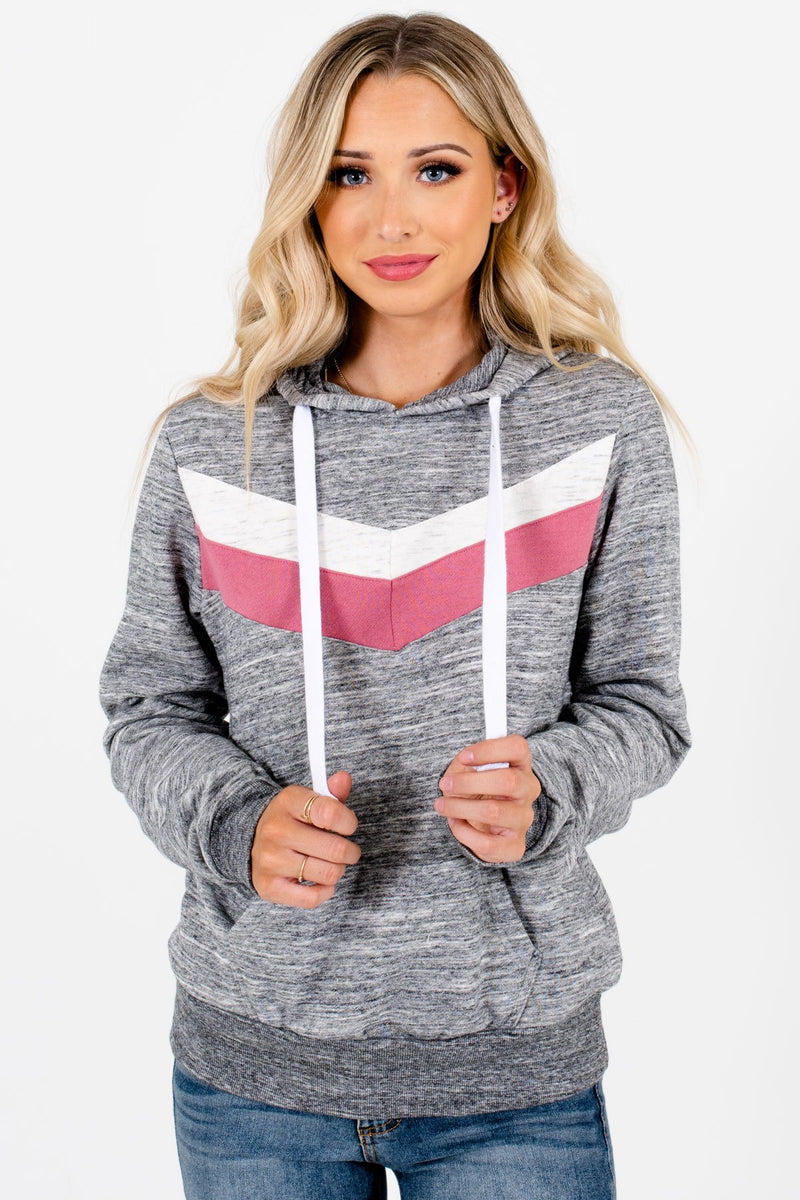 Casual Occasion Heather Gray Hoodie