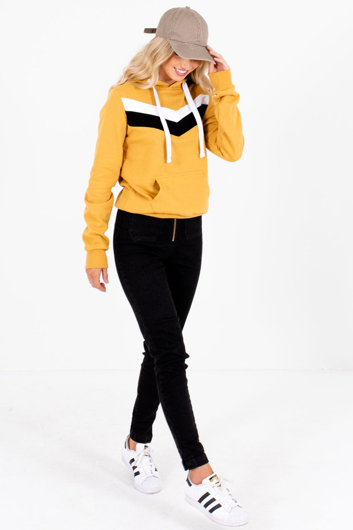 Women’s Mustard Yellow Warm and Cozy Boutique Outerwear