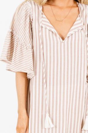 Brown Affordable Online Boutique Clothing for Women