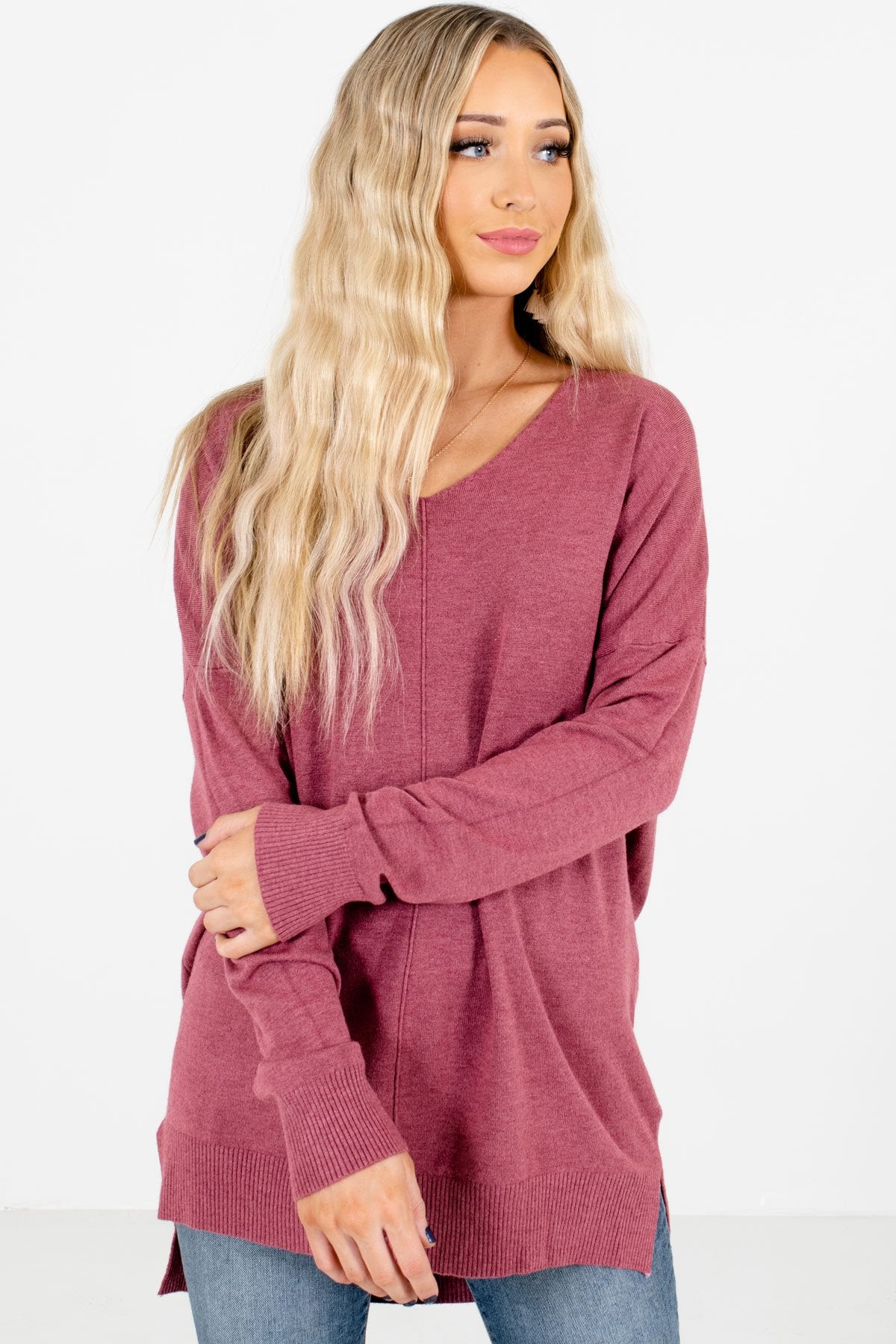 Women's Purple Warm and Cozy Boutique Clothing