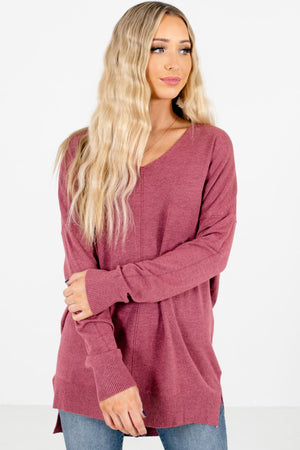 Women's Purple Warm and Cozy Boutique Clothing