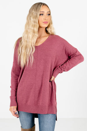 Purple Cute and Comfortable Boutique Sweaters for Women