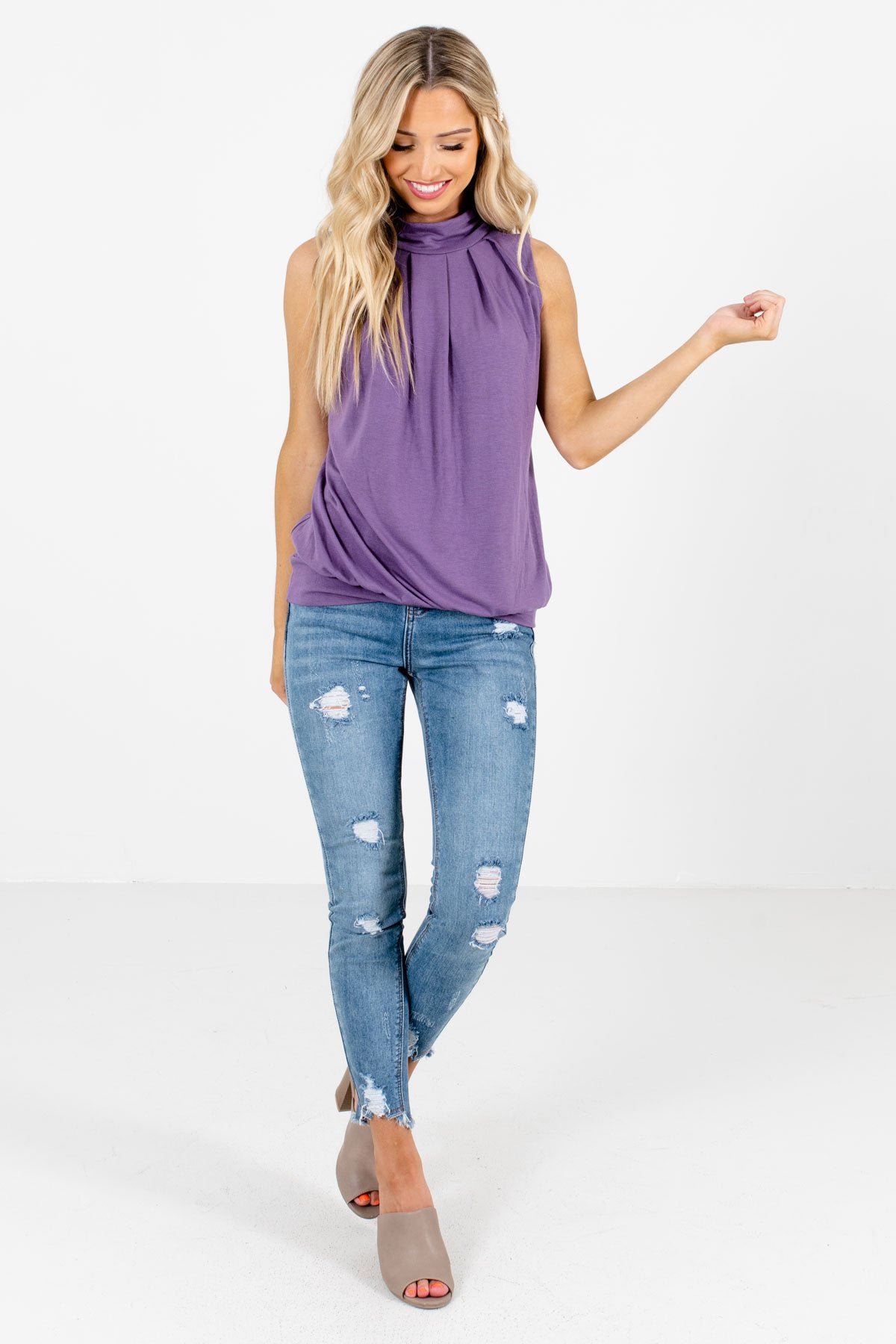 Women’s Purple Spring and Summertime Boutique Clothing