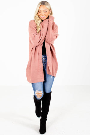 Women's Pink Cute and Comfortable Boutique Cardigan