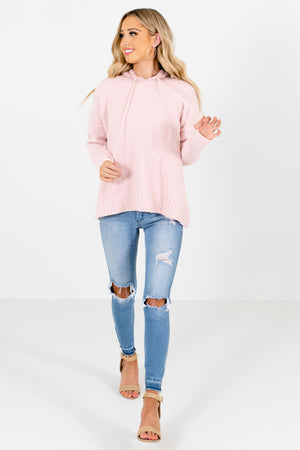 Pink Cute and Comfortable Boutique Hoodies for Women