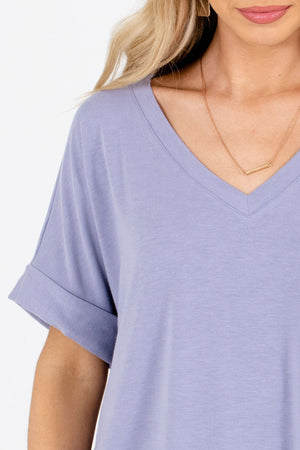 Lavender Purple Affordable Online Boutique Clothing for Women
