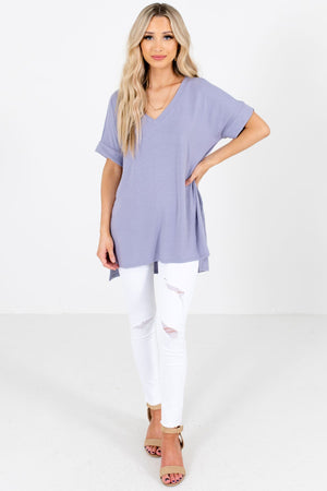 Women's Lavender Purple Fall and Winter Boutique Clothing