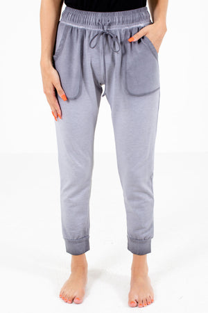 Gray High-Quality Boutique Lounge Pants for Women