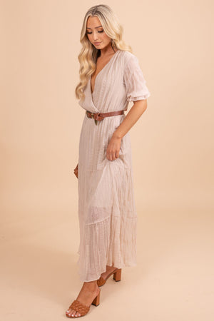 Maxi Length Boutique Lightweight Material Dresses