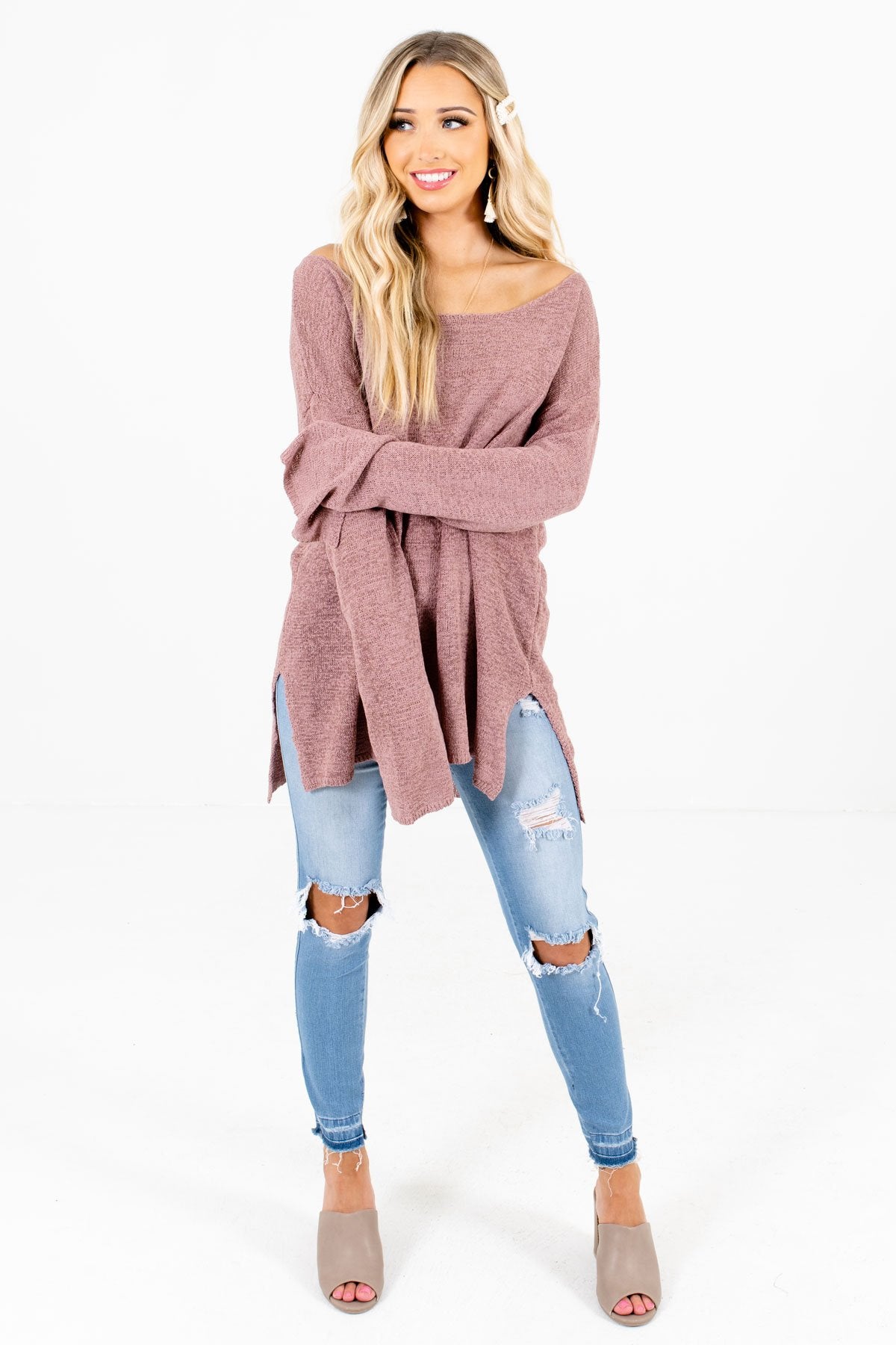 Women’s Mauve Fall and Winter Boutique Clothing