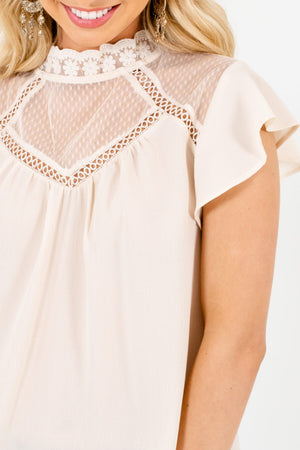 Cream Affordable Online Boutique Clothing for Women