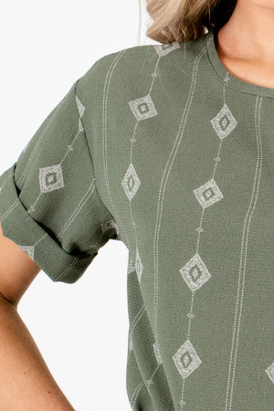 Sage Green Affordable Online Boutique Clothing for Women