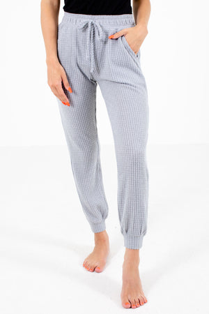 Gray Cute and Comfortable Boutqiue Lounge Pants for Women