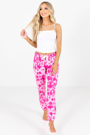 Women's Pink Casual Everyday Boutique Jogger Sweatpants