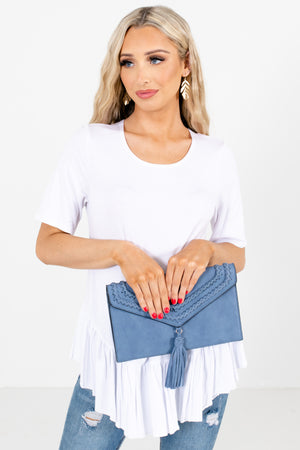 White Affordable Online Boutique Clothing for Women