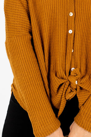Tawny Orange Affordable Online Boutique Clothing for Women