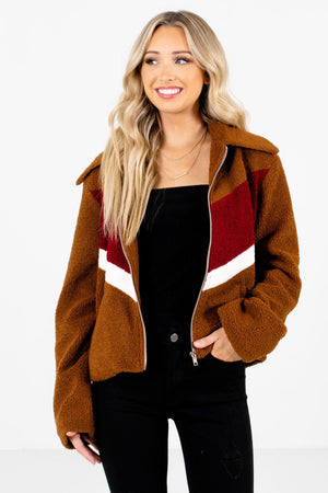 Women's Brown Cozy and Warm Boutique Clothing