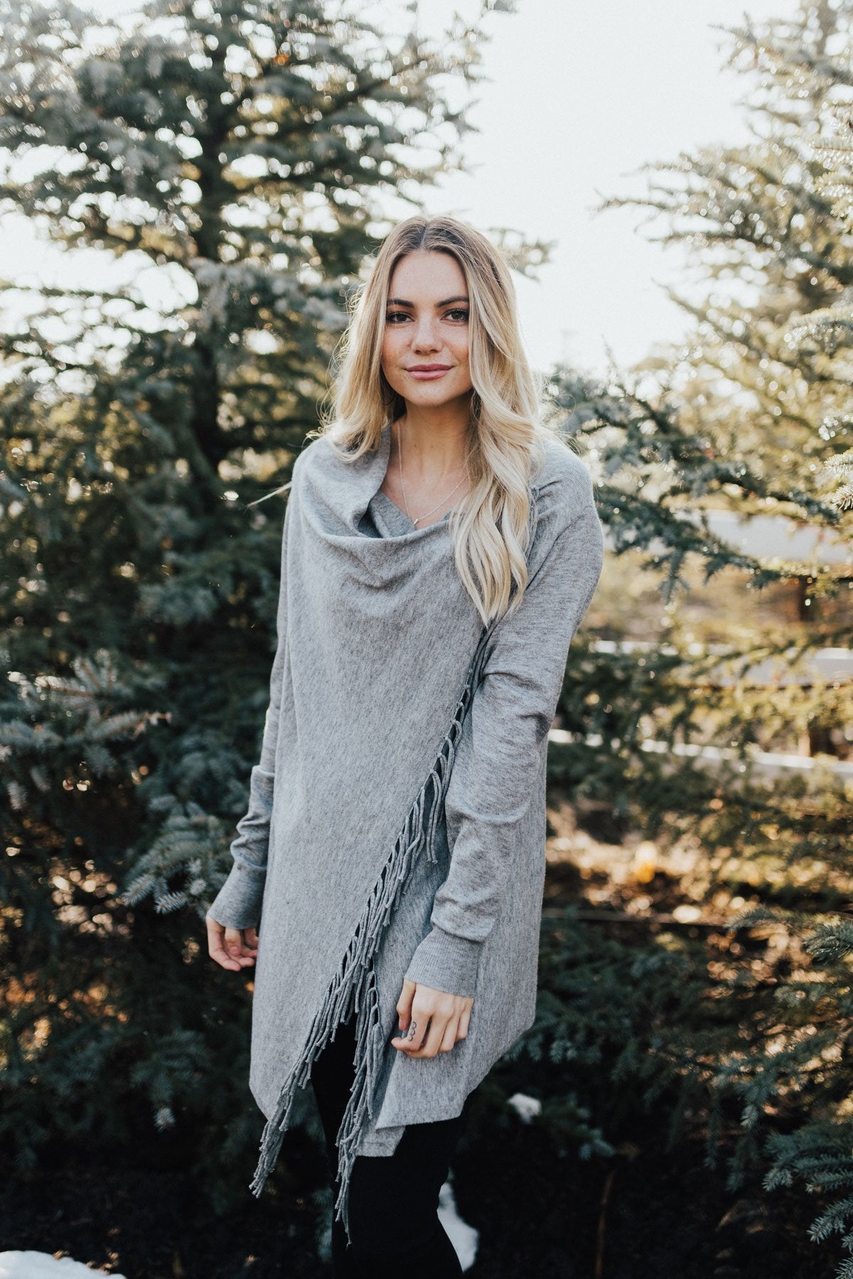 Gray Boutique Cardigans for Women
