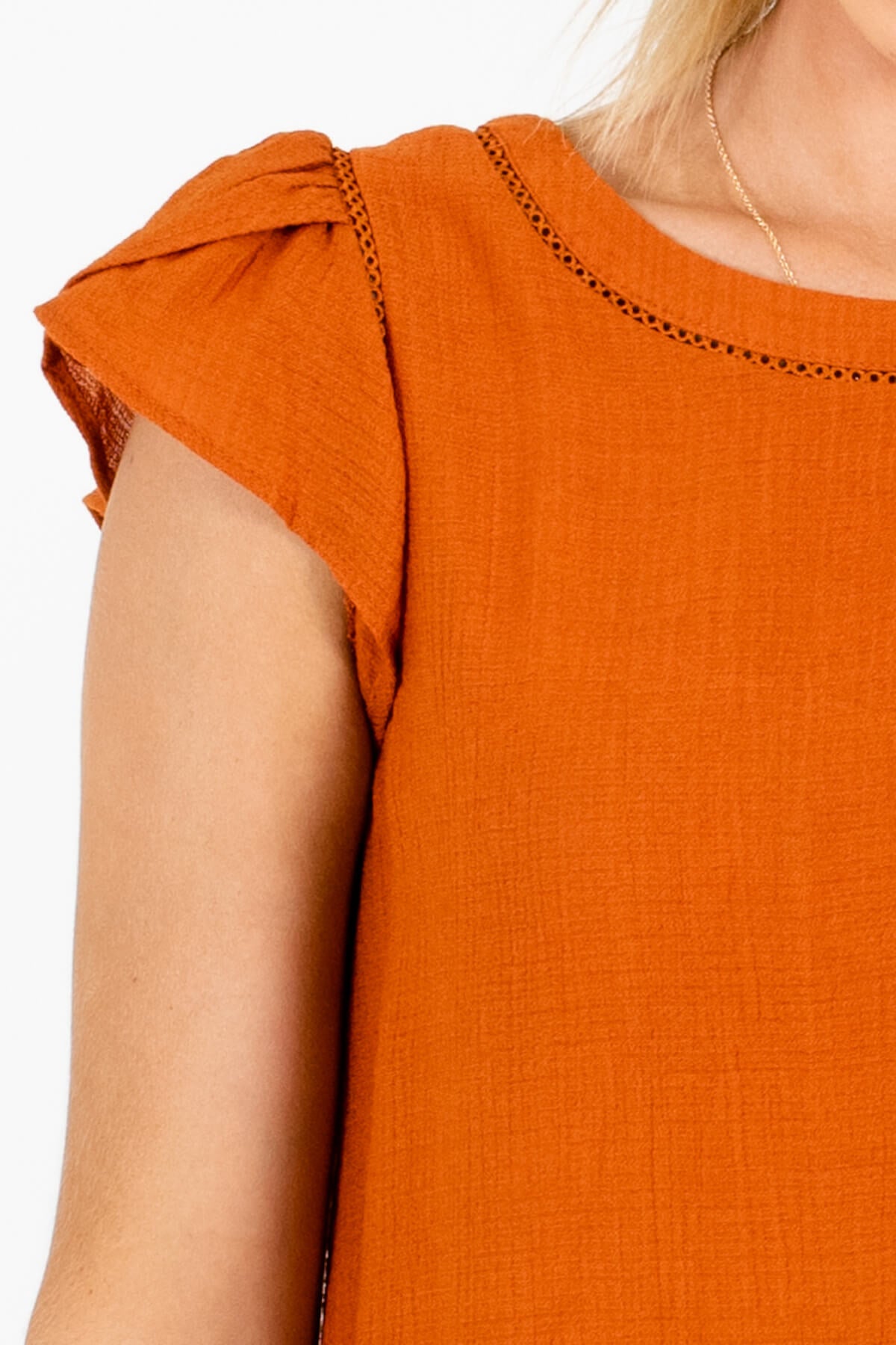 Burnt Orange Affordable Online Boutique Clothing for Women