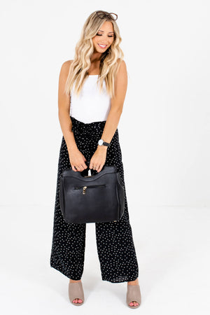 Black Palazzo Style Boutique Pants for Women