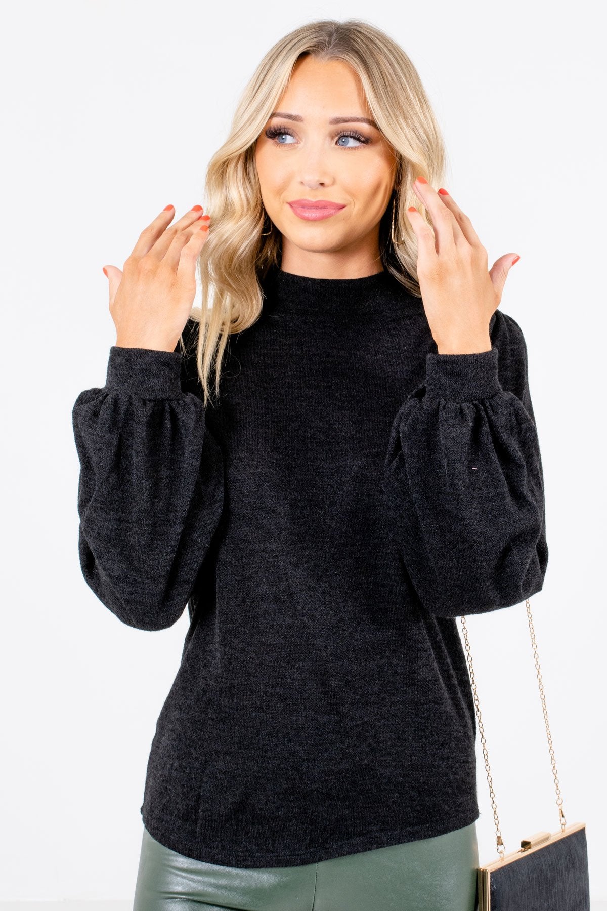 Women’s Black Casual Everyday Boutique Clothing