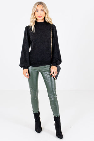Women’s Black Fall and Winter Boutique Clothing