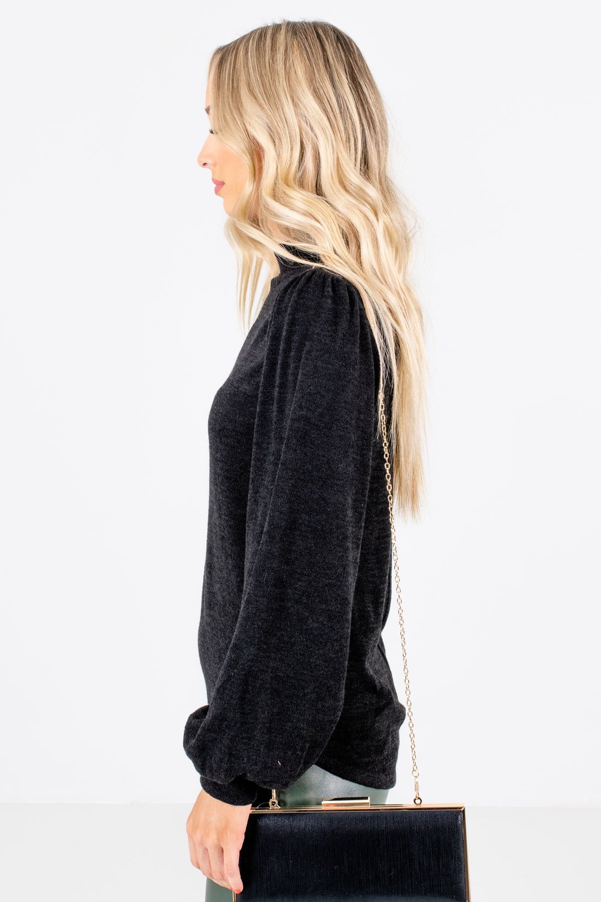 Women’s Black Cozy and Warm Boutique Clothing