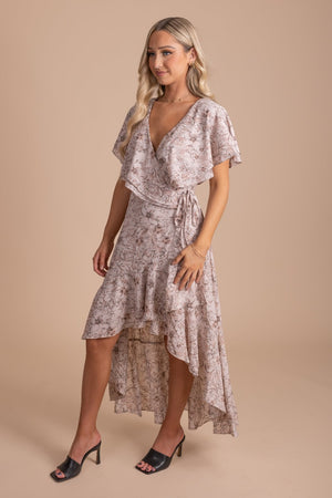 womens floral spring maxi dress