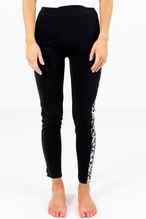 Women's Black Fitted Boutique Leggings