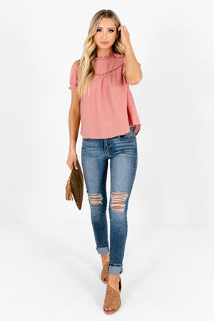 Women's Pink Spring and Summertime Boutique Clothing