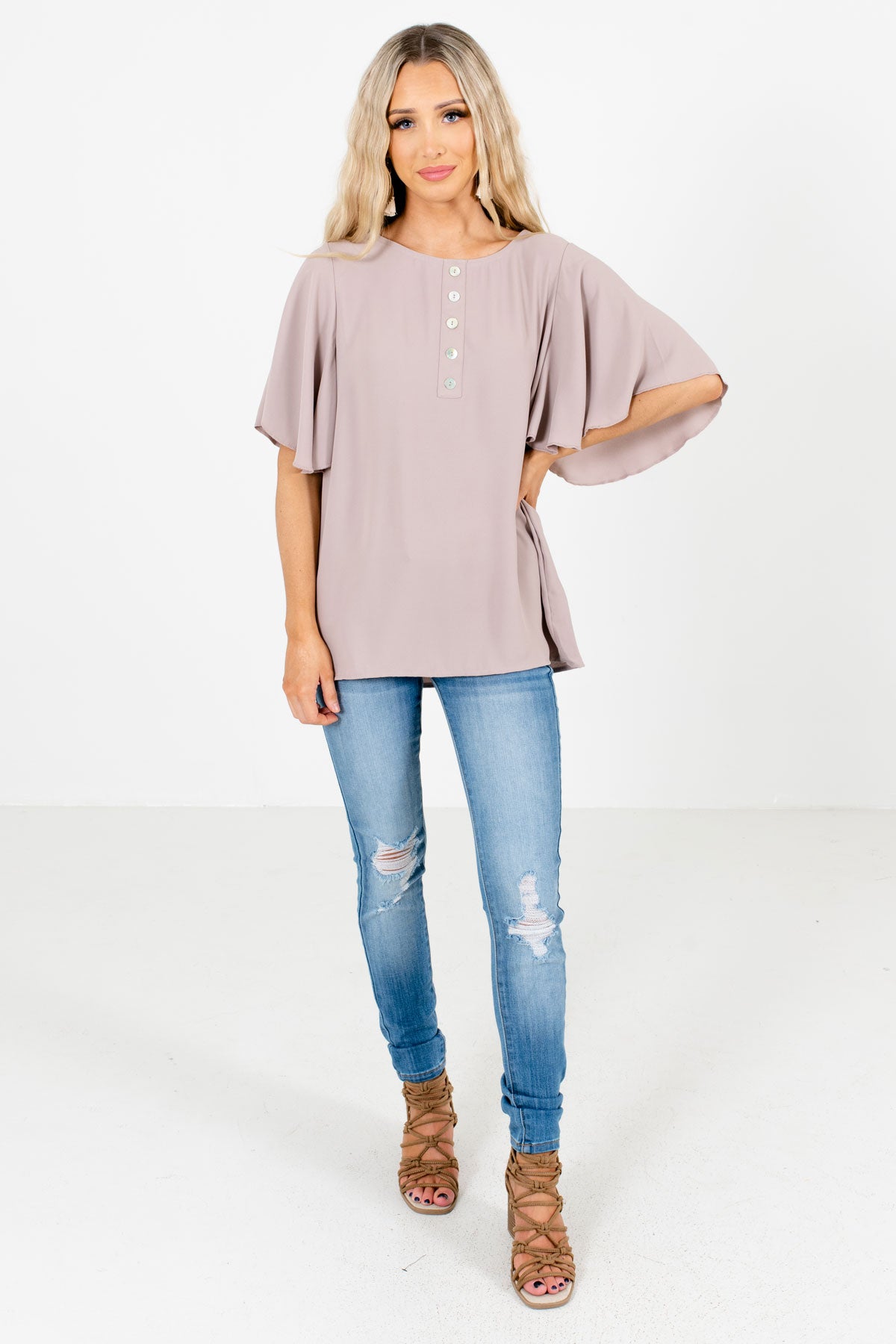 Brown Affordable Online Boutique Clothing for Women