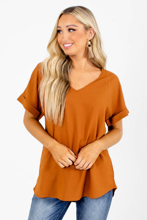 First Kiss V-Neck Blouse