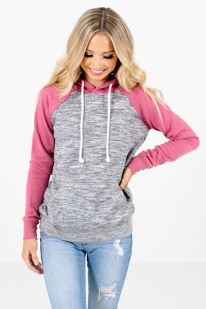 Women’s Pink Warm and Cozy Boutique Hoodies