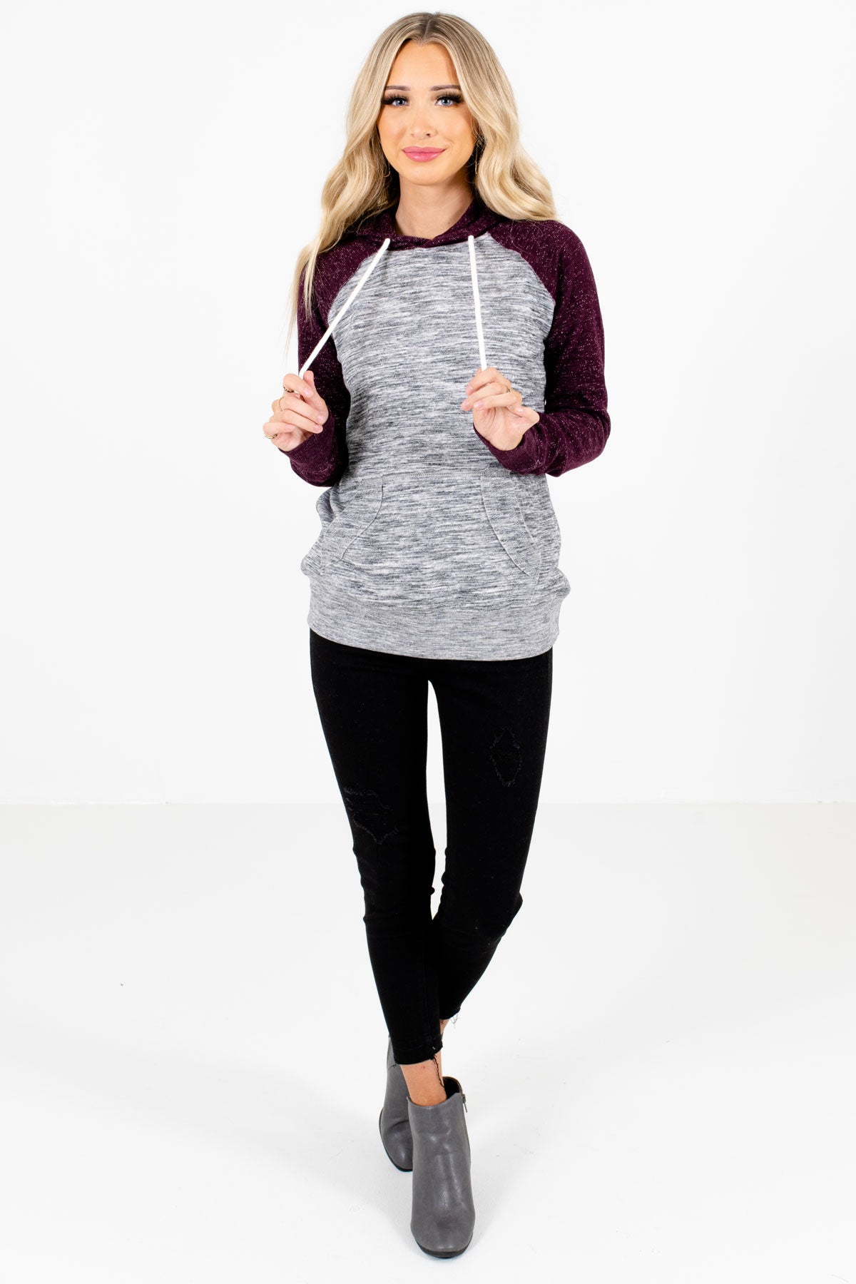 Women’s Purple Fall and Winter Boutique Clothing