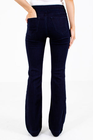 Boutique Jeggings with Flare Pant with Back Pockets for Women