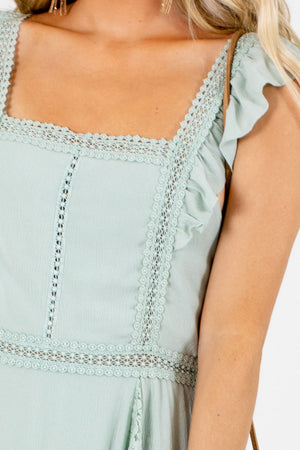 Sage Green Affordable Online Boutique Clothing for Women