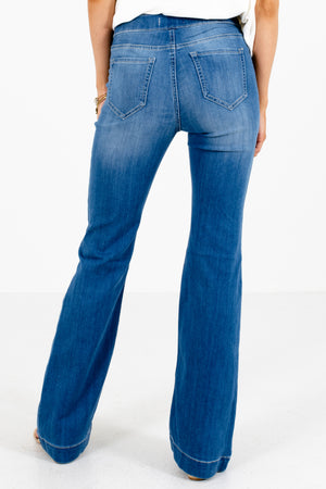 Women's Blue Boutique Jeggings with Pockets