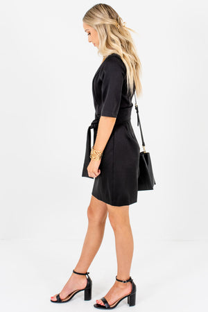Black Fully Lined Boutique Mini Length Dresses for Women