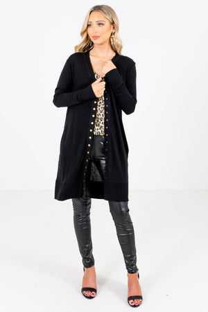 Women's Black Fall and Winter Boutique Clothing