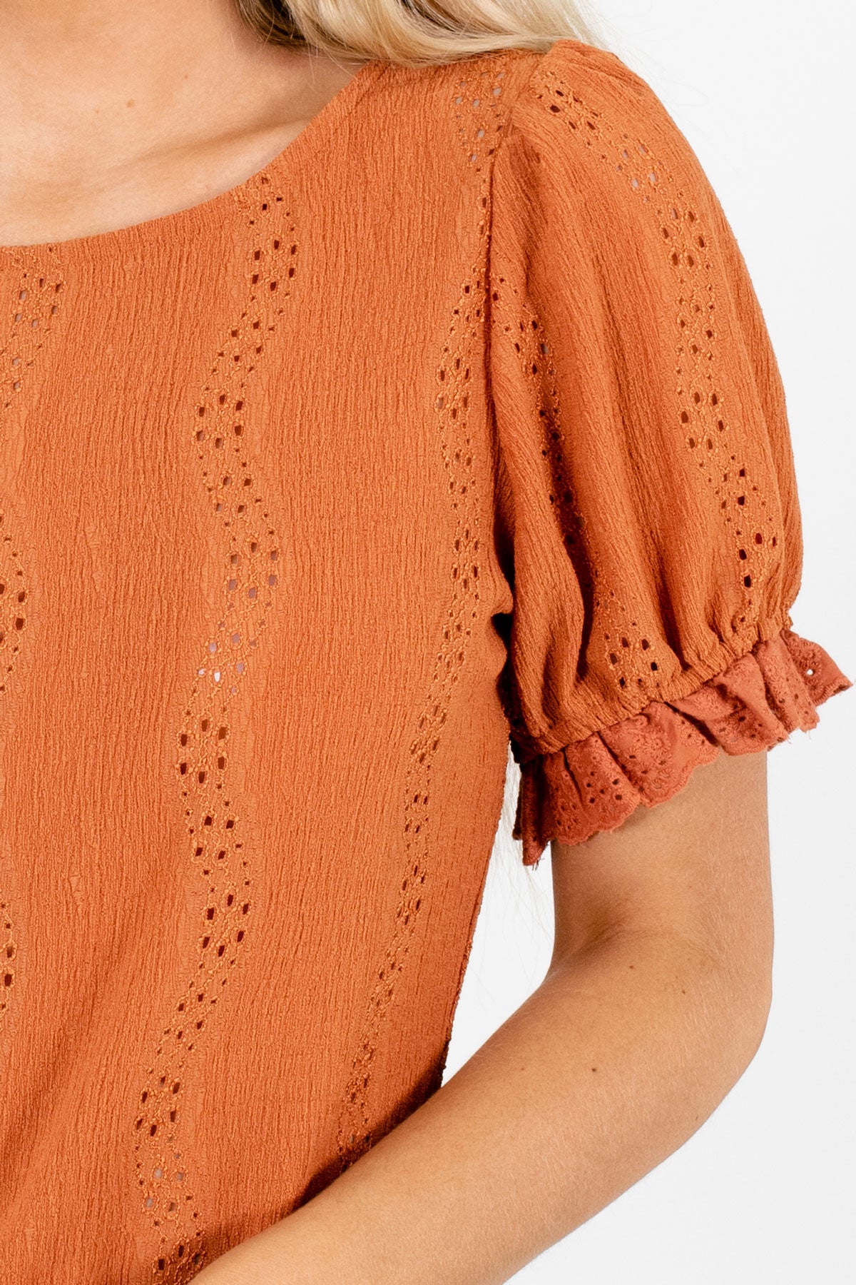 Burnt Orange Affordable Online Boutique Clothing for Women