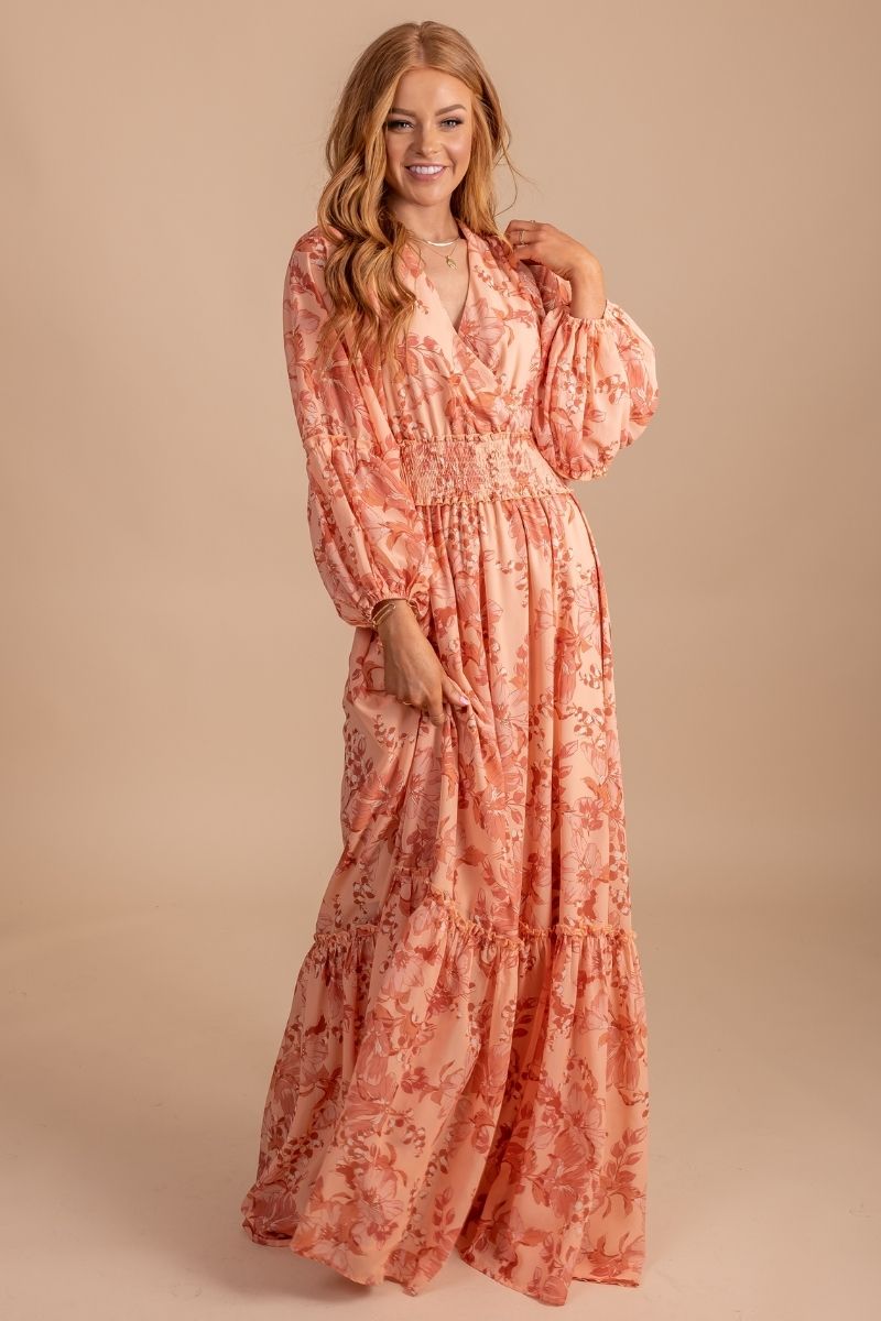 Rooftop Gardens Floral Maxi Dress