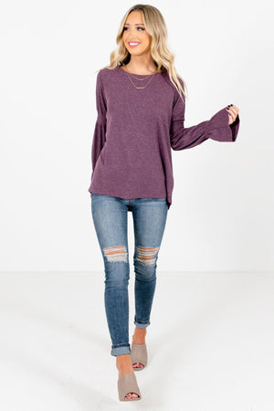 Women’s Purple Fall and Winter Boutique Clothing