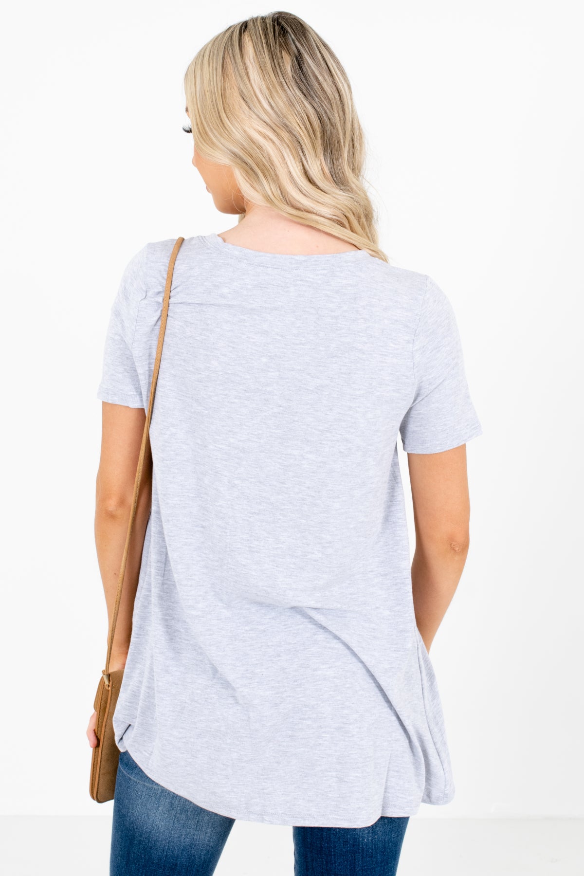 Heather Gray Boutique Top
