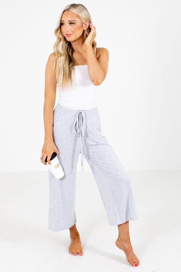 Honey I'm Home Cropped Pants | Boutique Pants for Women - Bella Ella ...