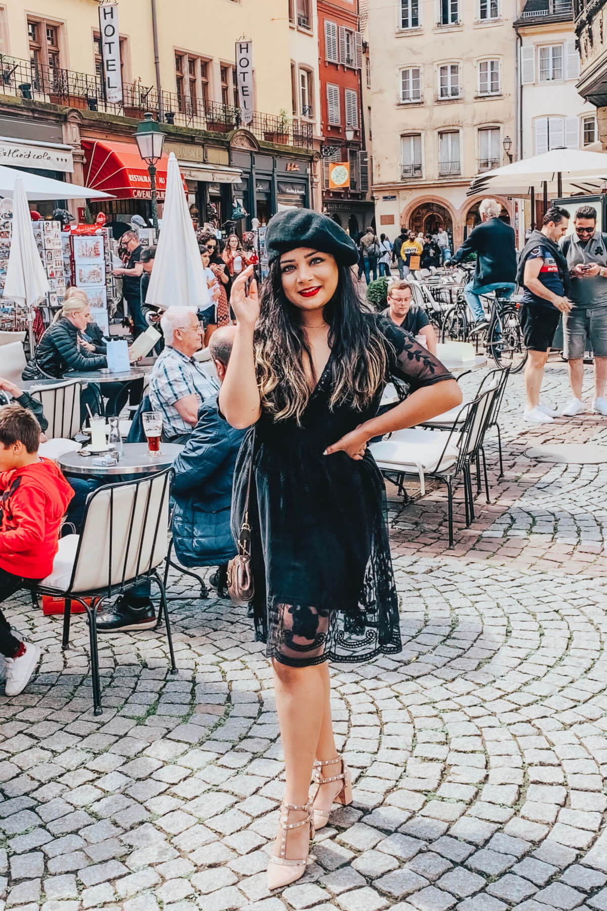 Light My Fire Black Mini Dress Bella Ella Boutique