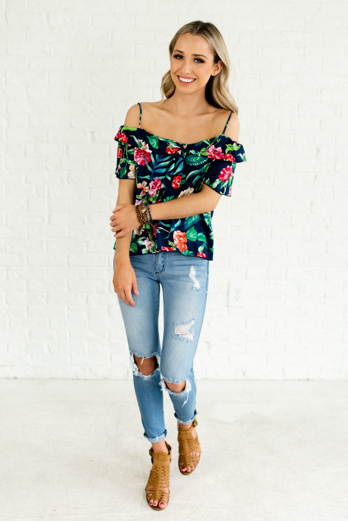 Shop Women's Cold Shoulder Tops for Warm Weather Style