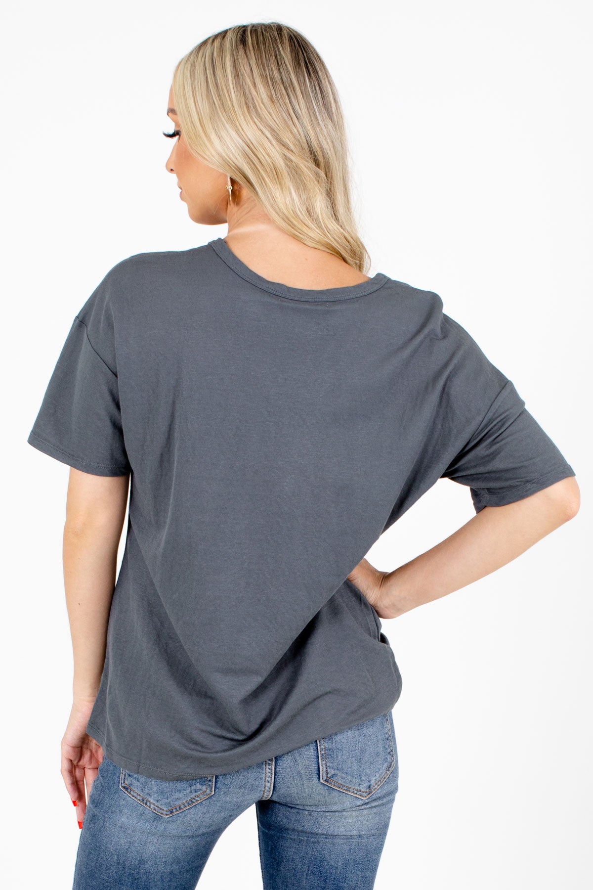 Women's Gray Spring and Summertime Boutique Clothing