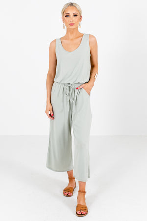 Green Cute and Comfortable Boutique Jumpsuits for Women