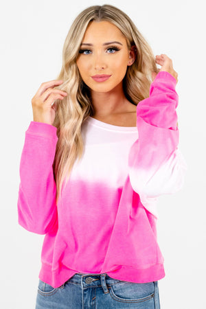 Pink Cute and Comfortable Boutique Pullovers for Women