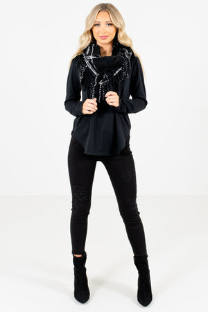 Women's Black Fall and Winter Boutique Clothing